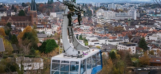 Revision der Pfänderbahn im November