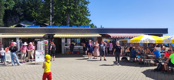Kiosk am Berg wieder geöffnet