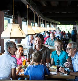 Restaurants at the Pfänder