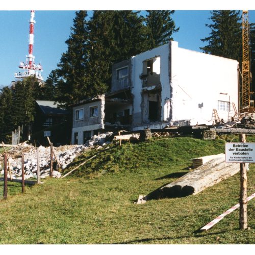 Abbruch Bergstation