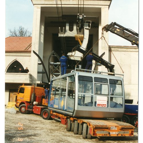Antransport Kabine