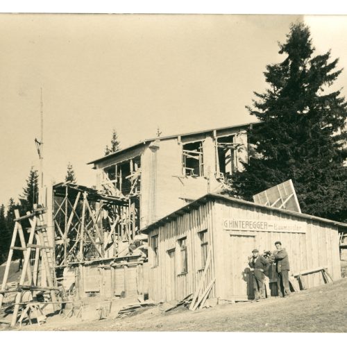 Bau Bergstation